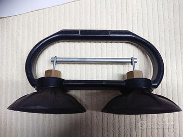 Ventosa sollevamento vetri doppia 100kg