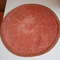 Centro velluto rosa antico scuro 