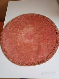 Centro velluto rosa antico scuro 