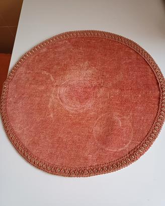 Centro velluto rosa antico scuro 