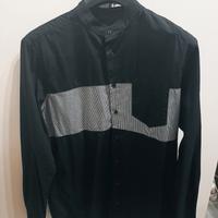 Camicia nera piazza italia xl
