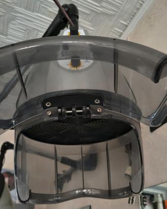 Casco asciugacapelli+braccio estensibile