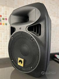 CASSA AUDIO AMPLIFICATA  OMNITRONIC NKB 208A