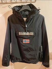 Giacca napapijri Rainforrst uomo nero tg XS