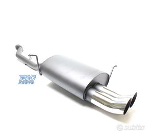 SILENZIATORE DI SCARICO PER BMW SERIE 3 COMPACT E3