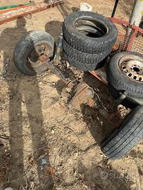 Ponte posteriore fiat panda 4x4