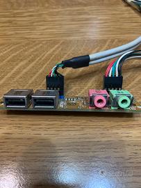 Dual USB Mic,Audio JackUSB & Audio