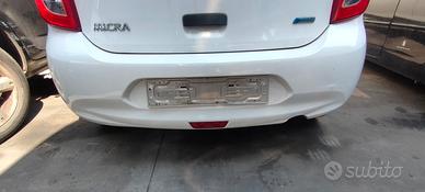 NISSAN MICRA 2013 PARAURTI POSTERIORE
