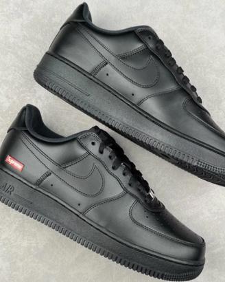 Nike Air Force 1 Low Supreme Black(Donna)