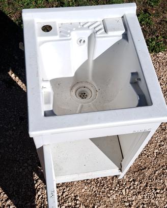 Mobile lavello in resina