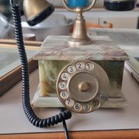 Telefono Vintage in onice verde
