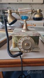 Telefono Vintage in onice verde