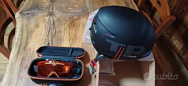 Casco e occhiali nuovi skitrab