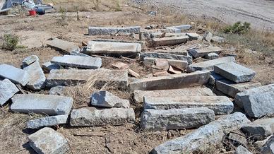 Cantoni  travi e lastroni in granito