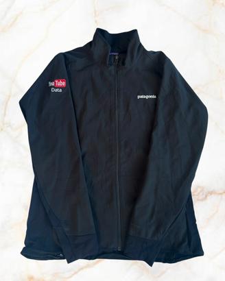 Giacca Nera Patagonia Uomo L Polartec Windbloc