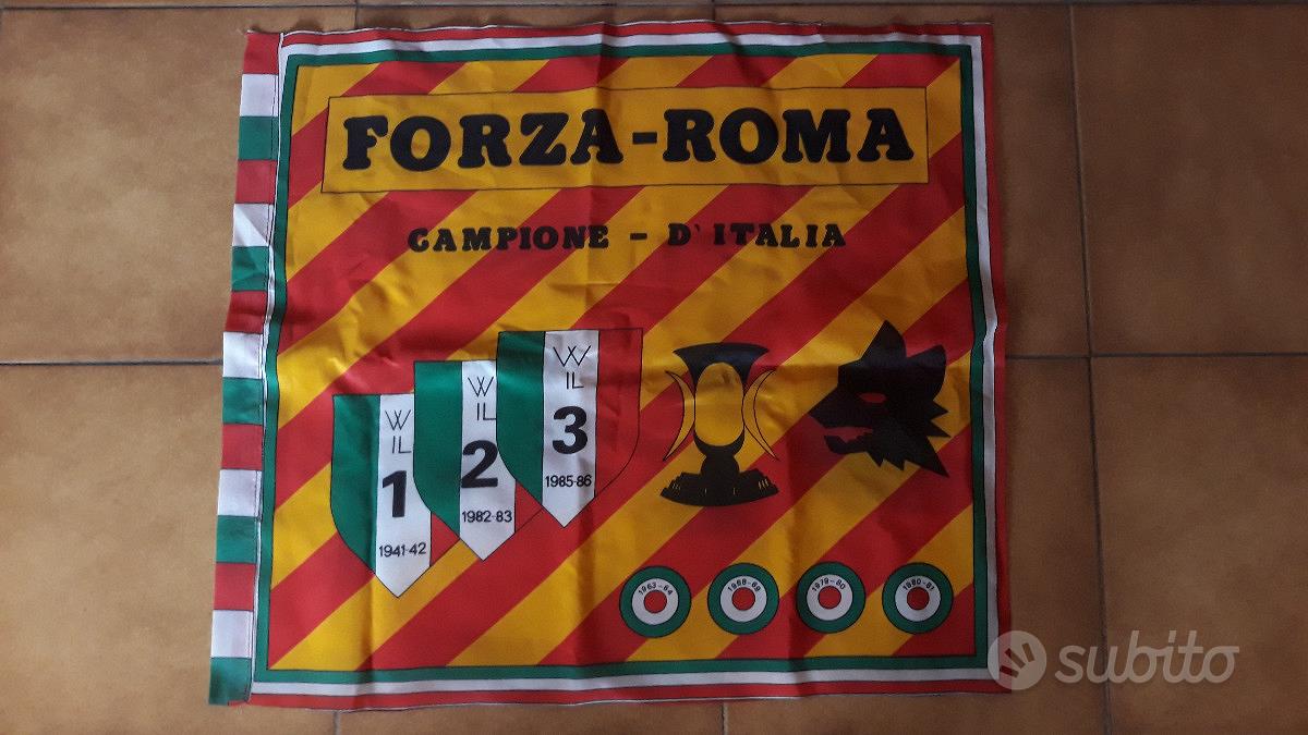 Bandiera as roma calcio anni 80 - Collezionismo In vendita a Torino
