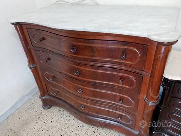 trittico vintage noce 