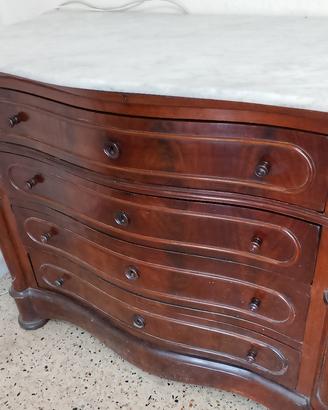 trittico vintage noce 