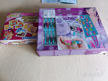 Style Me Up e Memo games Winx