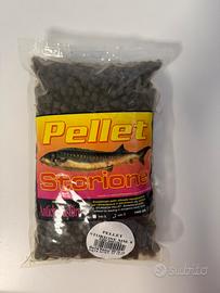 Pellet da pesca storione