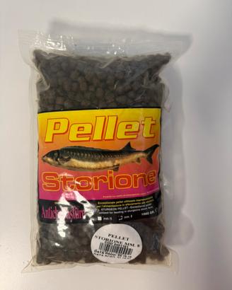 Pellet da pesca storione