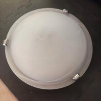 2 plafoniere in vetro