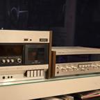 Sinto ampli + piastra cassette super scope Marantz