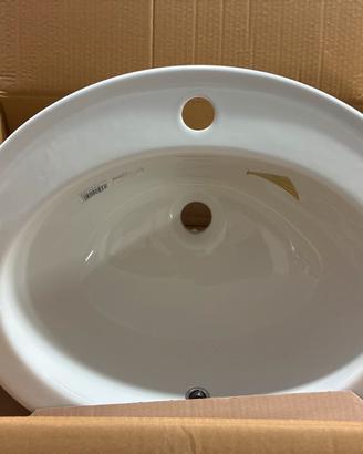 Ceramica dolomite lavabo sella semincasso