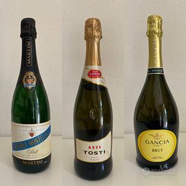 Vino Spumante vintage da collezione, lotto misto