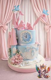 Torta scenografica cenerentola