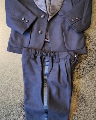 Cacharel completo elegante blu bambino 2 anni