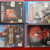 giochi ps3 e ps4 minecraft monopoly spiderman