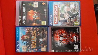 giochi ps3 e ps4 minecraft monopoly spiderman
