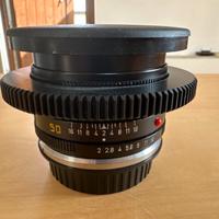 Leica R Summicron 50mm f2 Cinemod
