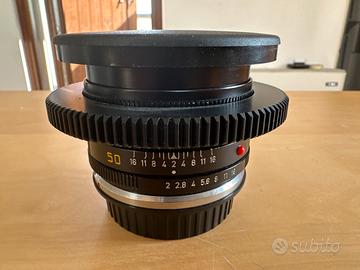 Leica R Summicron 50mm f2 Cinemod