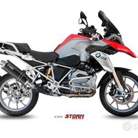 Scarico Storm By Mivv Oval Nero Acciaio Inox Per B
