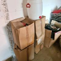 5 fusti con rubinetto self service usati