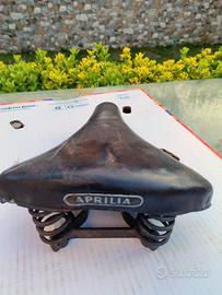 sella epoca Aprilia in cuoio 