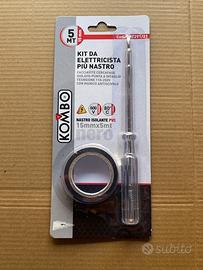 KIT DA ELETTRICISTA CACCIAVITE CERCAFASE + NASTRO