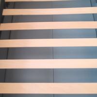 Doghe in legno singole con meccanismo di alzata. 