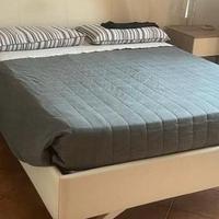 LETTO MATRIMONIALE COMPLETO TESTATA RETE MATERASSO