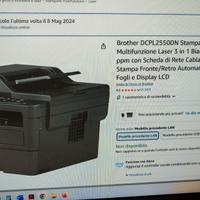 Stampante multifunzione laser B&W  