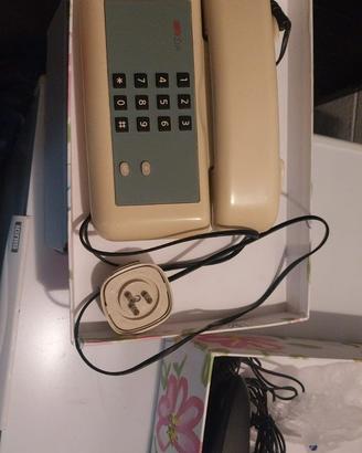 Telefono fisso vintage SIP a tastiera funzionante