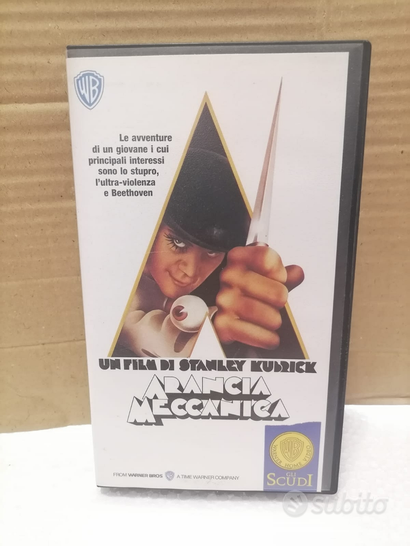 VHS Arancia Meccanica di Stanley Kubrick 1971 - Musica e Film In