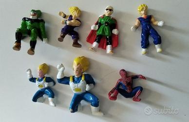 7 Miniature Dragonball Spiderman - Kinder Sorpresa