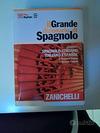 Dizionario Zanichelli Lingua Spagnola /italiano 