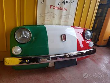 Musetto Fiat 500 Epoca bandiera Italia