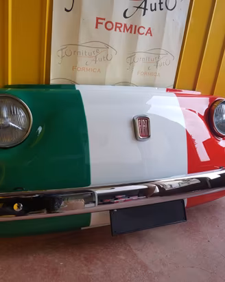 Musetto Fiat 500 Epoca bandiera Italia