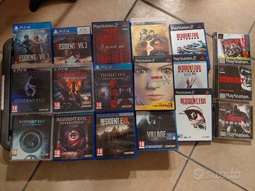 resident evil ps1 ps2 ps3 ps4