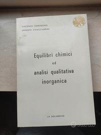 Carunchio Chiacchierini, Equilibri chimici ed anal